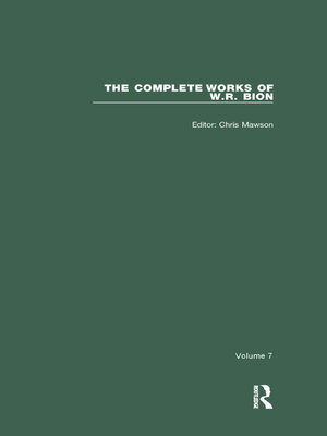 cover image of The Complete Works of W.R. Bion